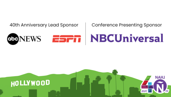 ABC ESPN To Sponsor NAHJ 40th Anniversary NBCUniversal To Sponsor 2024   2024 Conference Sponsor Feature Image V4 600x341 