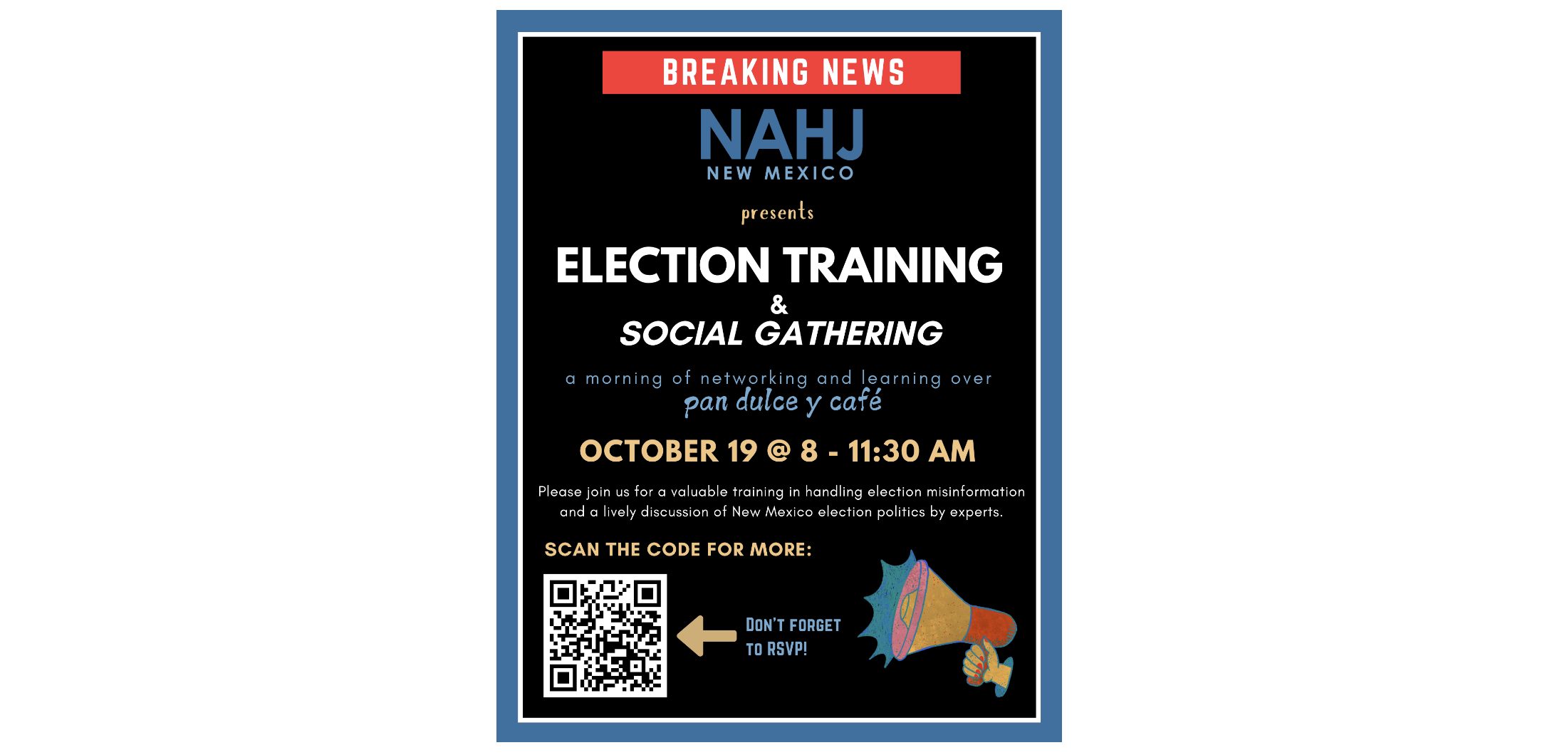 NAHJ New Mexico Chapter Social Gathering and Election Training