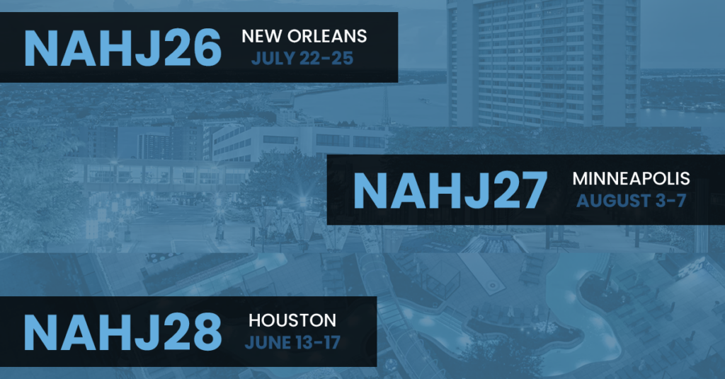 NAHJ announces locations and dates for upcoming national conferences in 2026, 2027 and 2028