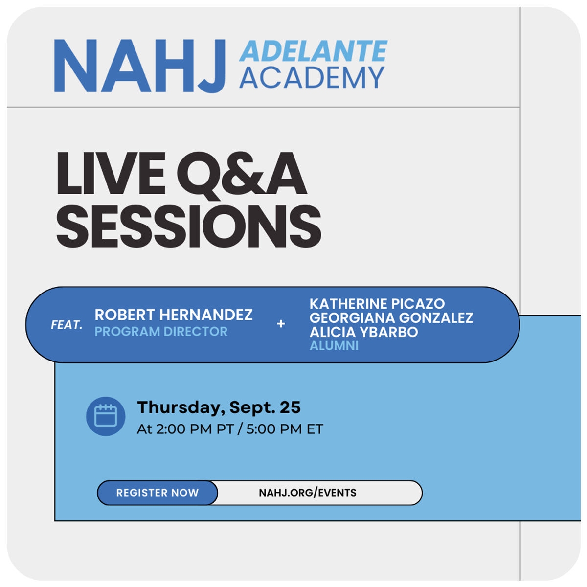 Adelante Academy 2026 – Q&A Session 1 Adelante Academy 2026 – Q&A Session 1