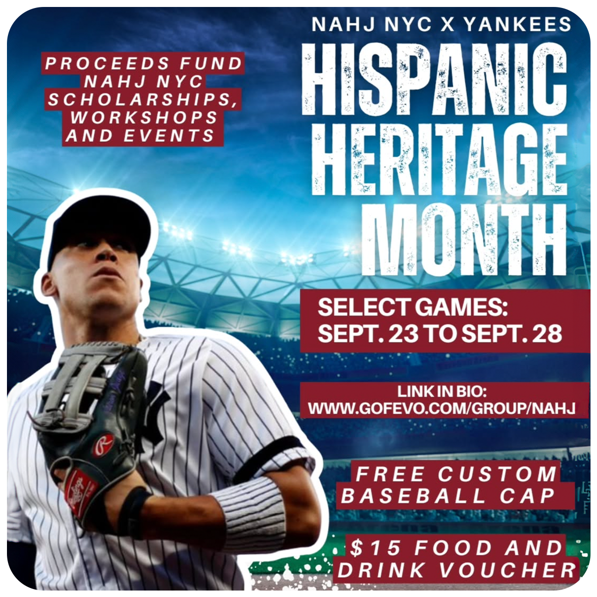 NAHJ NY x Yankees (Hispanic Heritage Month)