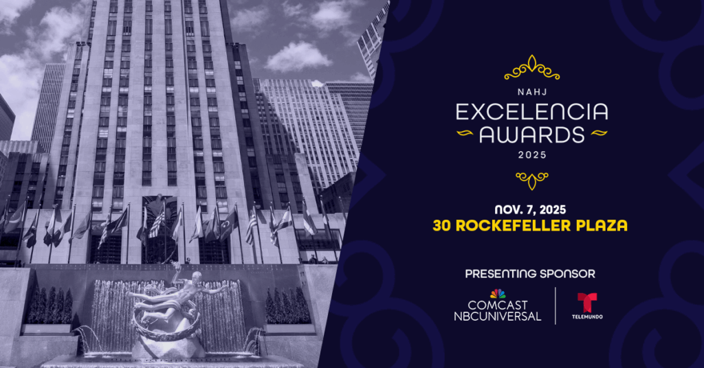 NAHJ unveils 2025 Excelencia Awards honorees to be celebrated at 30 Rock in New York City on Nov. 7